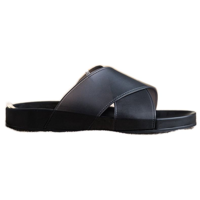 SHELOVET Modne gumene papuče crno