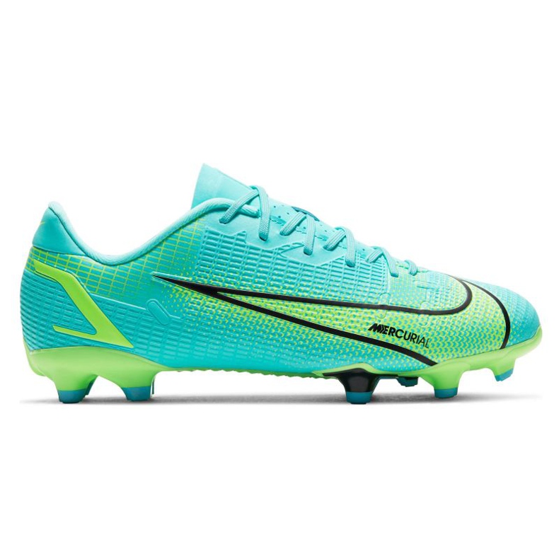 Nike Vapor 14 Academy Mg Jr CV0811-403 nogometne cipele plavo zeleno zelena