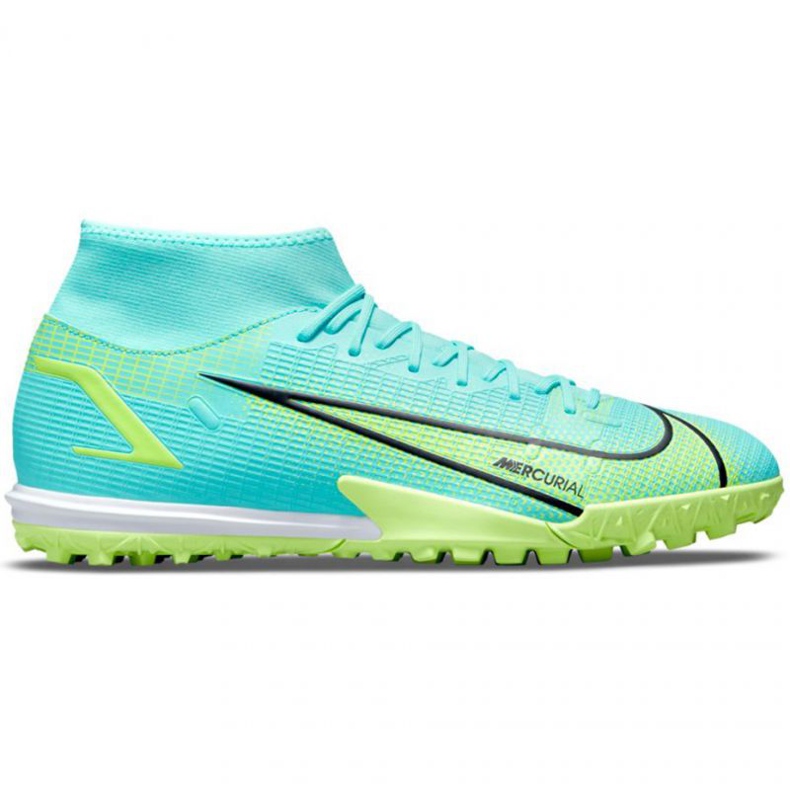 Nike Mercurial Superfly 8 Academy Tf M CV0953 403 nogometne cipele raznobojna plava