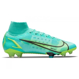 Nike Mercurial Superfly 8 Elite Fg M CV0958 403 nogometne cipele raznobojna plava
