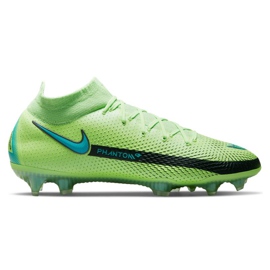 Nike Phantom Gt Elite Dynamic Fit Fg M CW6589 303 nogometne cipele raznobojna zelena