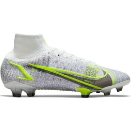 Nike Mercurial Superfly 8 Elite Fg M CV0958 107 tenisice za nogomet višebojan bijela