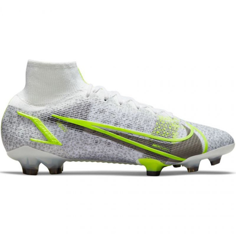 Nike Mercurial Superfly 8 Elite Fg M CV0958 107 tenisice za nogomet raznobojna bijela