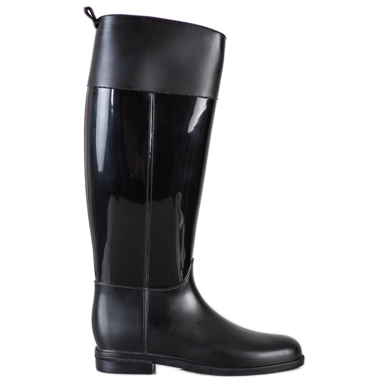 New Age Elegantne crne galoše crno