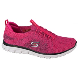 Skechers Luminate-Ona je veličanstvena W 104075-HPBK crna ružičasta