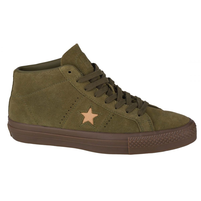 Cipele Converse One Star Pro Suede Mid M 157869C zelena