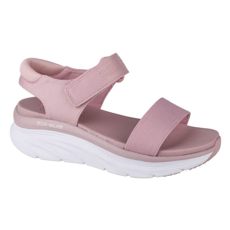 Skechers D'Lux Walker-novi blok W 119226-BLSH crno ružičasta