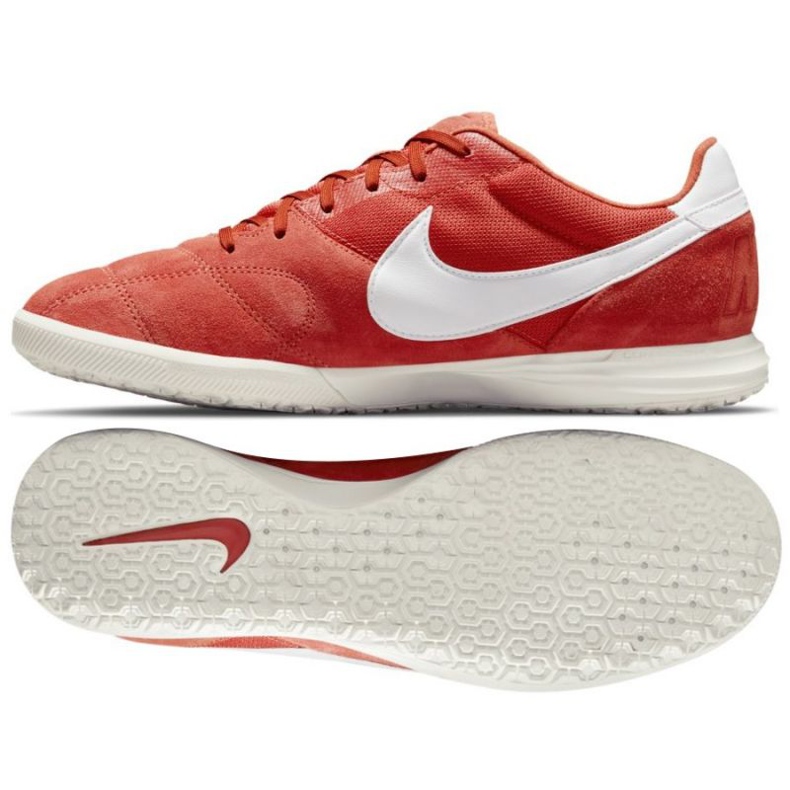 Nike Premier 2 Sala Ic M AV3153 800 tenisice za nogomet crvena