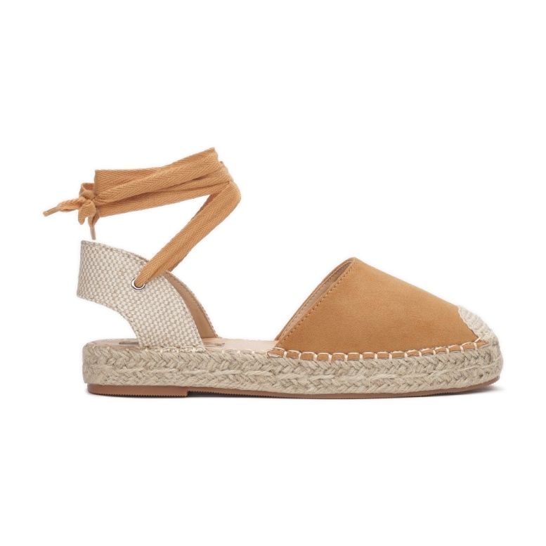 Ženske espadrille sandale 2331-68-kamera bež