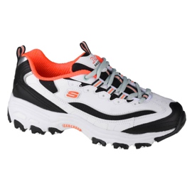 Skechers D'Lites Big Fan W 88888422-WBO bijela crna narančasta