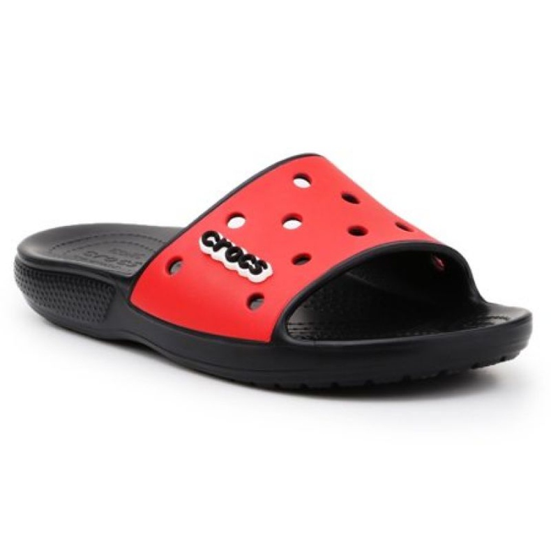 Crocs Classic Colorblock Slide M 206882-0X9 crvena