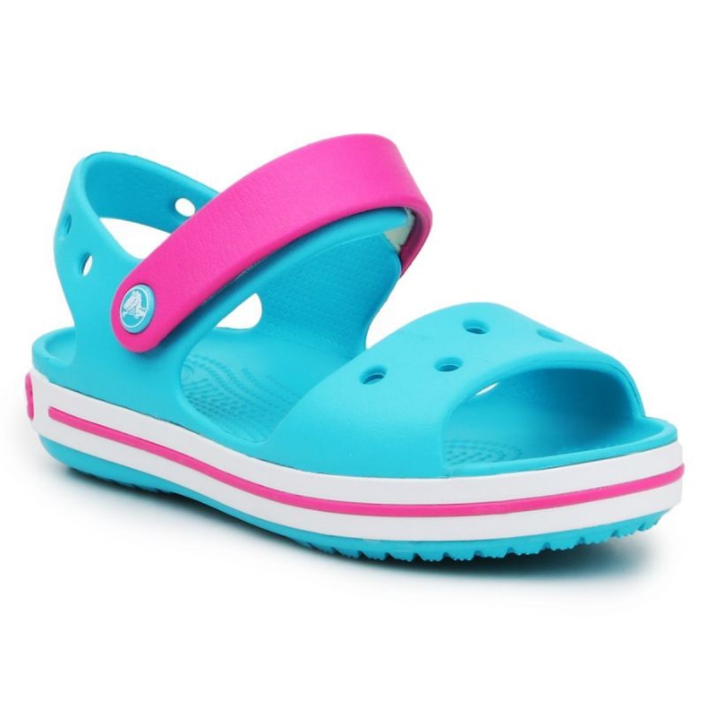 Crocs Crocband sandale za djecu 12856-4SL plava ružičasta
