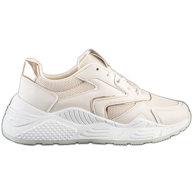 SHELOVET Elegantne tenisice smeđa