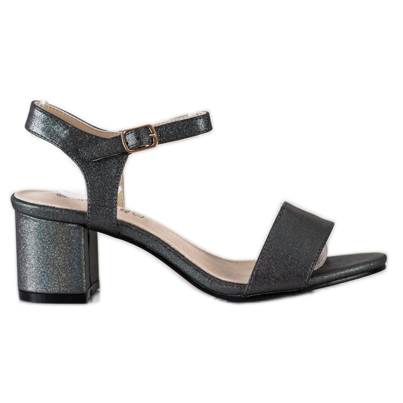 Goodin Udobne sandale na šanku srebro