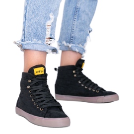 Crne Bujal tenisice do gležnja crna