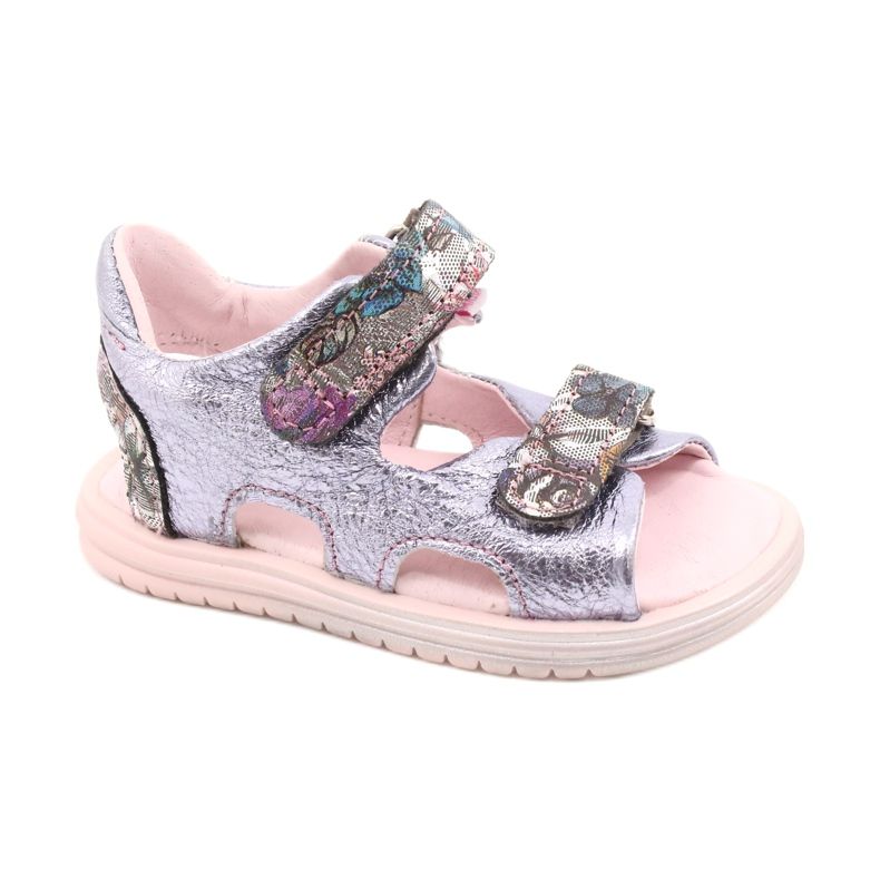 Sandale na repu Mazurek 1314 Ametist biser ljubičasta srebro