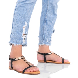 Crne ženske sandale od Emmie crna