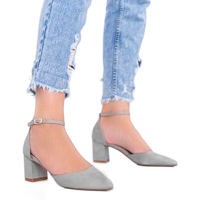 Sive crpke na niskom stupu Gemma siva