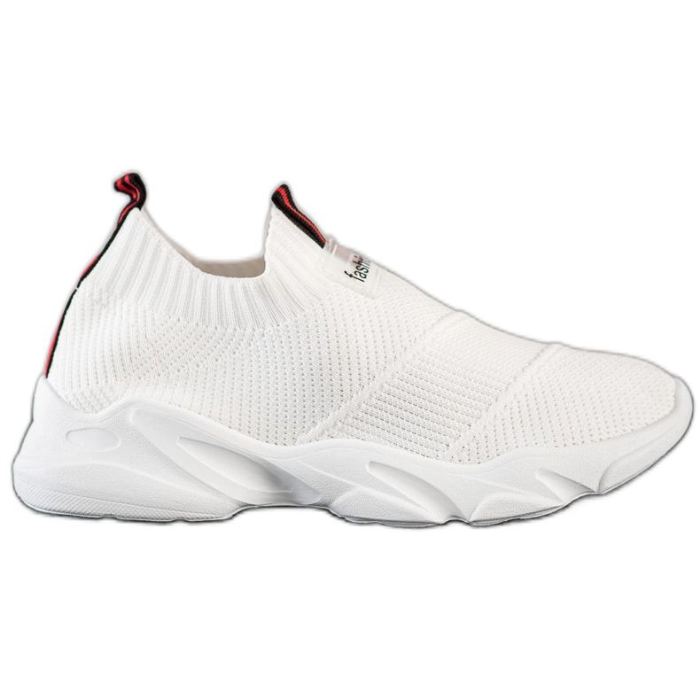 SHELOVET Modne tenisice na uskakanje bijela