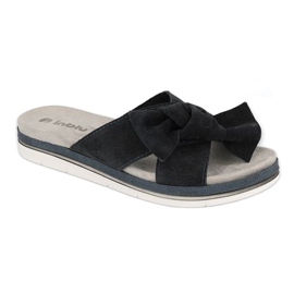 Inblu papuče ženske cipele 158D156 tamnoplava