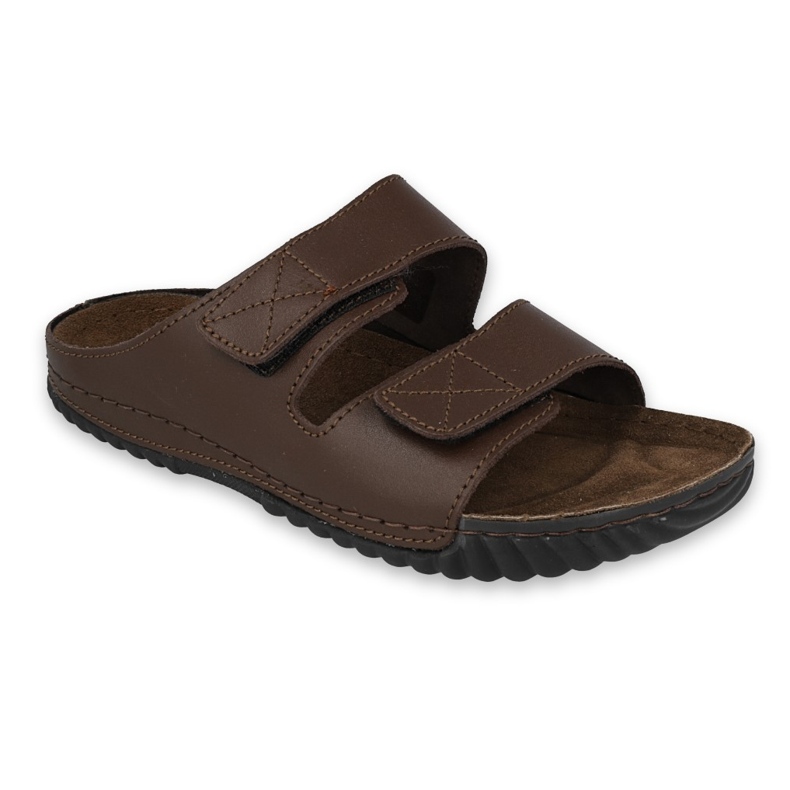 Inblu papuče muške cipele 158M005 smeđa