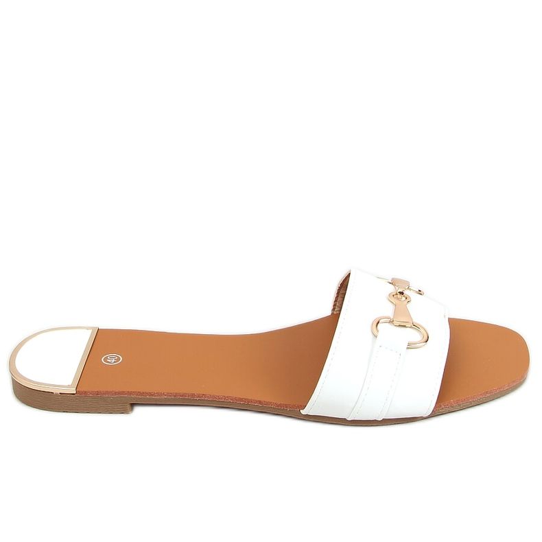 Bijele ženske papuče N-109 Bijele bijela