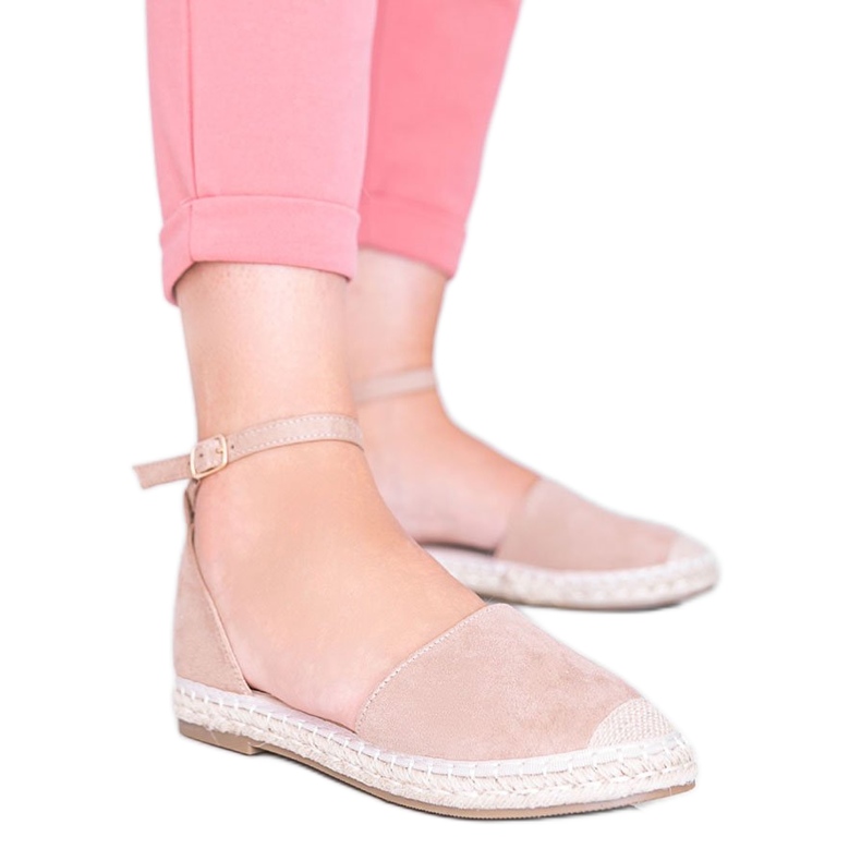 Chloe Star bež sandale espadrilles