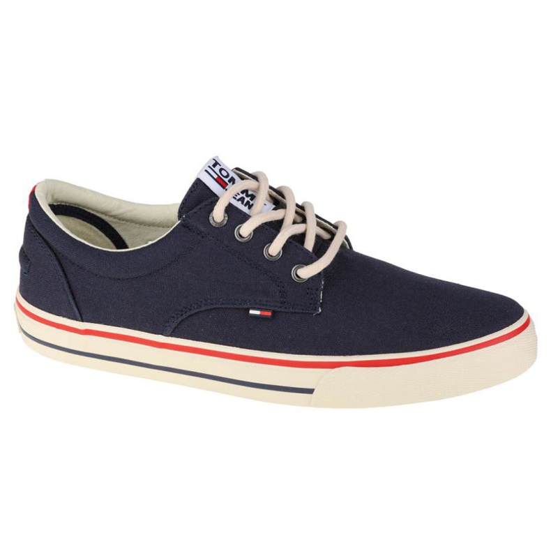 Tommy Hilfiger Jeans Textile Sneaker M EM0EM00001-006 cipele mornarsko plava