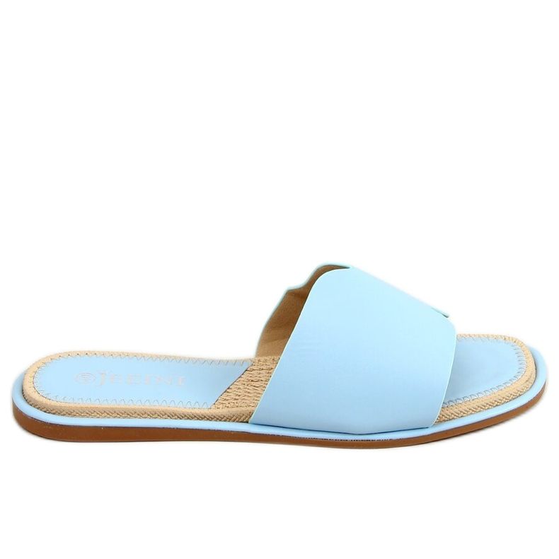 Plave ženske plave papuče 395 Plave plava