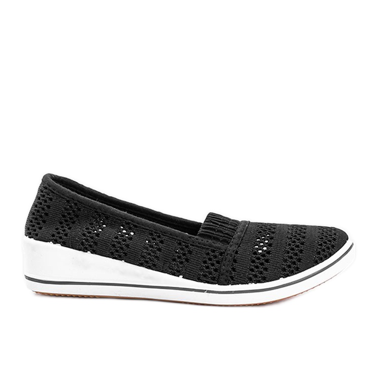 Crne Slip On tenisice na SoHo klinu crno