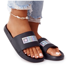 Ženske papuče Big Star HH274A036 Crne crna