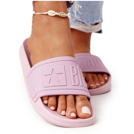 Ženske papuče Big Star HH274A041 Puder u ružičastoj boji ružičasta