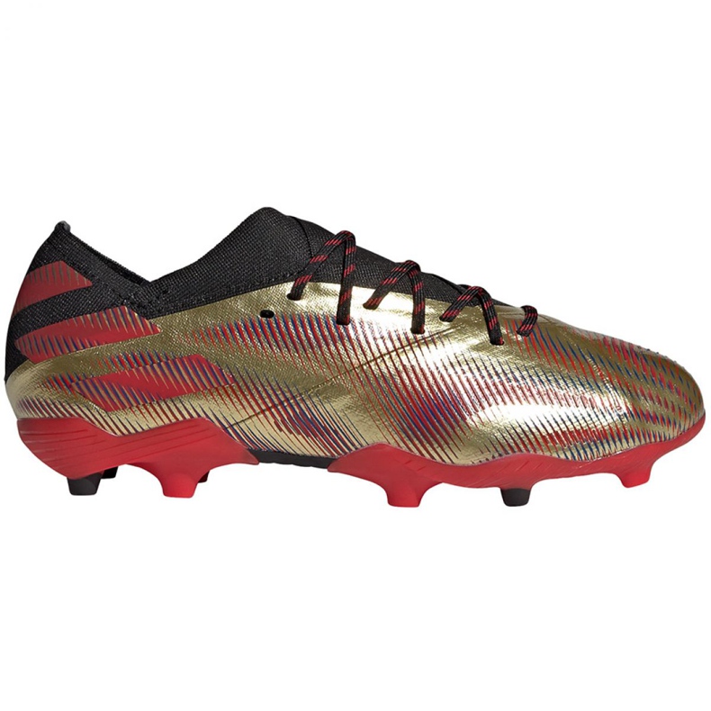 Adidas Nemeziz Messi.1 Fg Jr FY0806 kopačke narančasta, zlatna zlatna