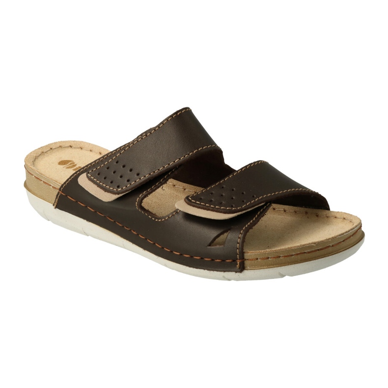 Inblu papuče ženske cipele 158D170 smeđa