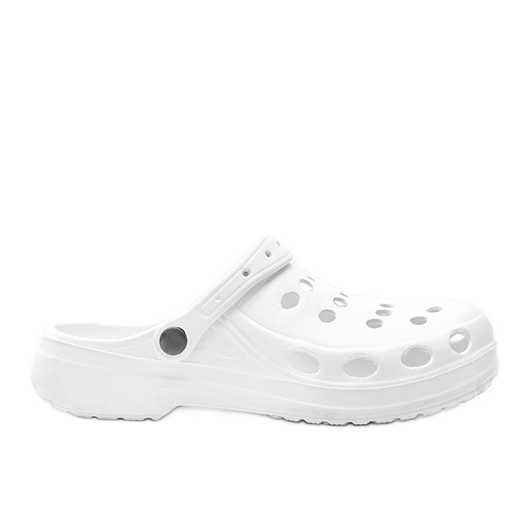 Davidove bijele muške papuče od koksa bijela