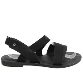 Crne ženske sandale S060115 Crne crno