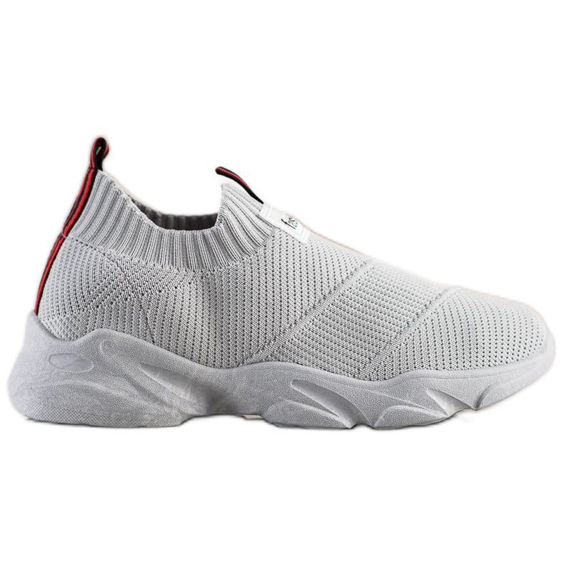 SHELOVET Sive modne tenisice koje se navlače siva