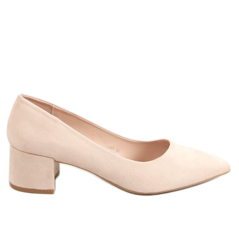 Cipele s niskim potpeticama bež LL81 Bež