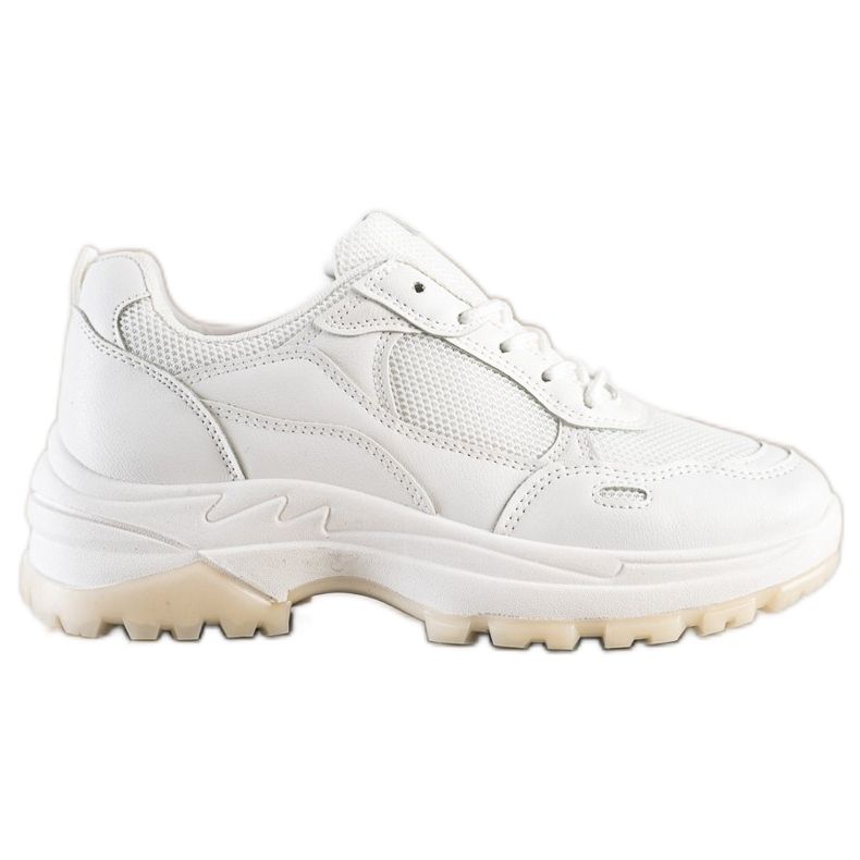 SHELOVET Bijele tenisice s mrežom bijela