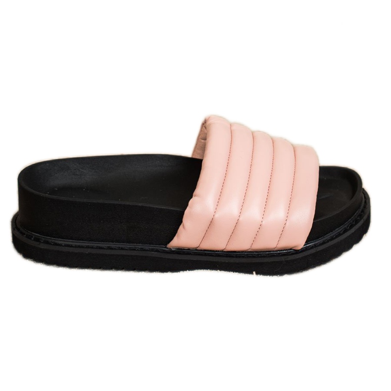 Seastar Lagane eko kožne papuče ružičasta