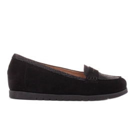 Marco Shoes Lagane cipele s vrlo mekom donjom stranom i skrivenom lajsnom crna