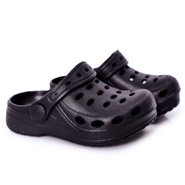 Dječje papuče pjene Crocs Black Lucas crna