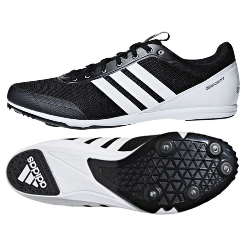 Adidas Distancestar M AQ0213 trnovi za trčanje bijela crno