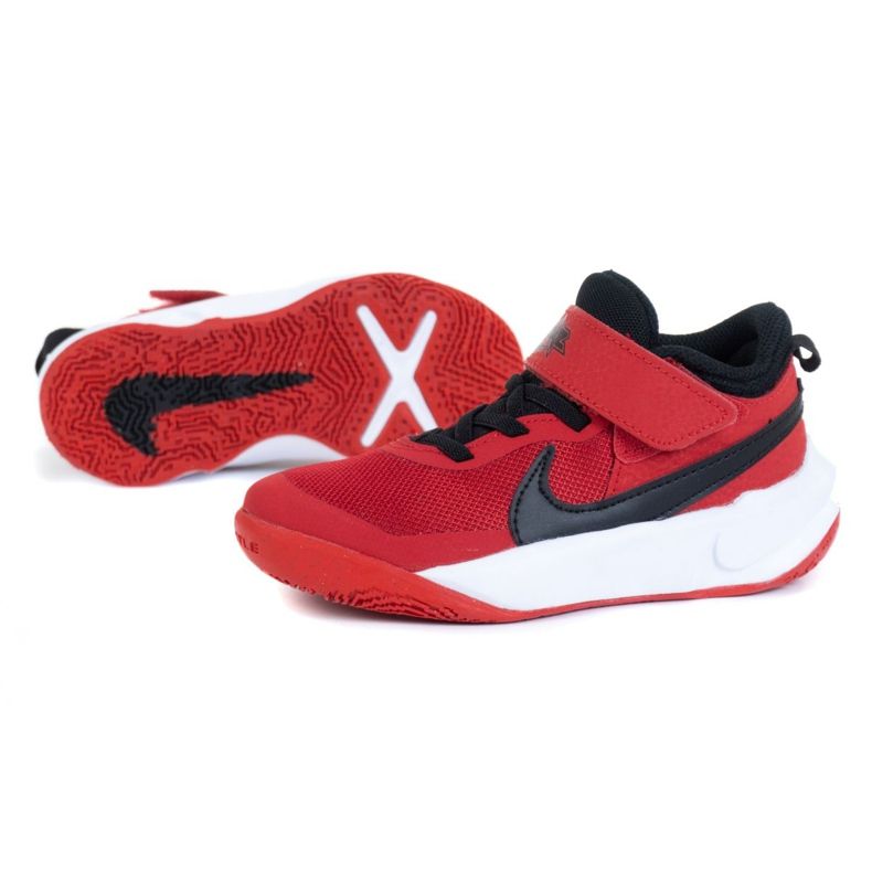 Cipele Nike Team Hustle D 10 (PS) Jr CW6736-600 crvena