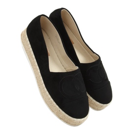 Crne Espadrile T379P Crne crna