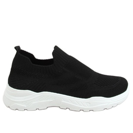 Crne sportske cipele LA172P Crne čarape crna