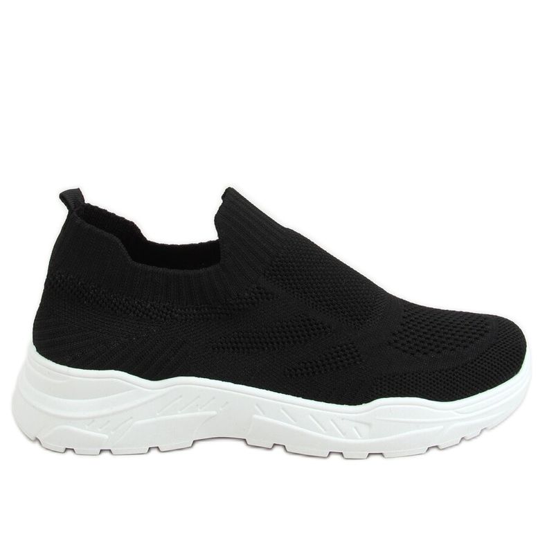 Crne sportske cipele LA172P Crne čarape crno