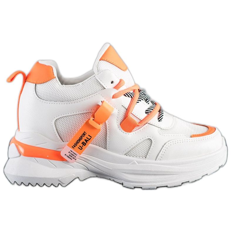 SHELOVET Bijele modne tenisice bijela