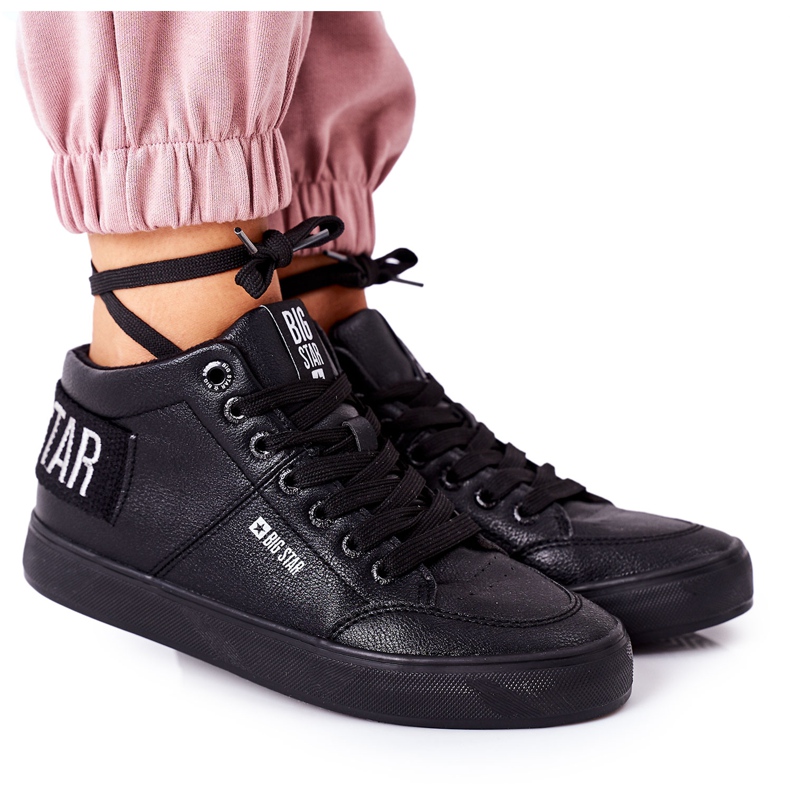 Ženske tenisice Big Star topla crna EE274351 crno