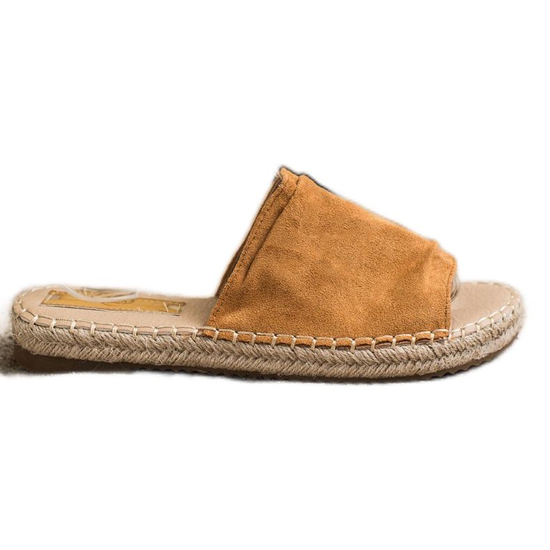 SHELOVET Klasične papuče od antilopa smeđa